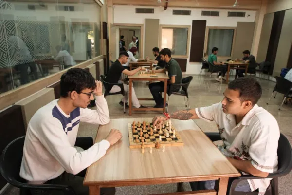 Engage your brain at our Chess room
