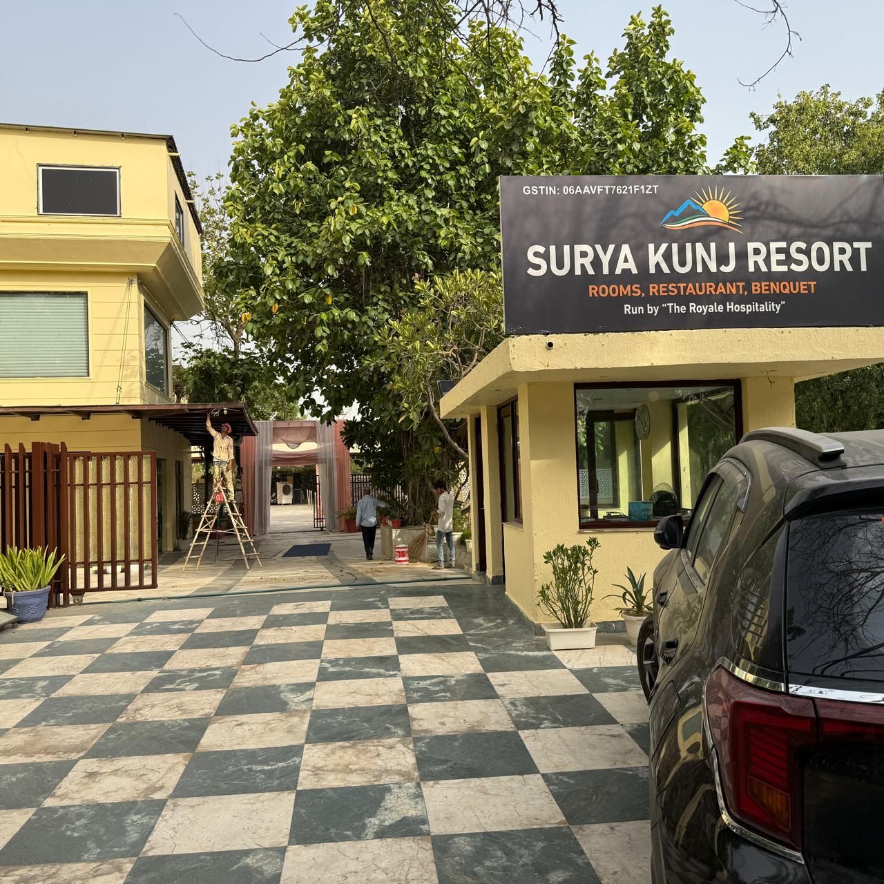 Suryakunj Resort hotel view