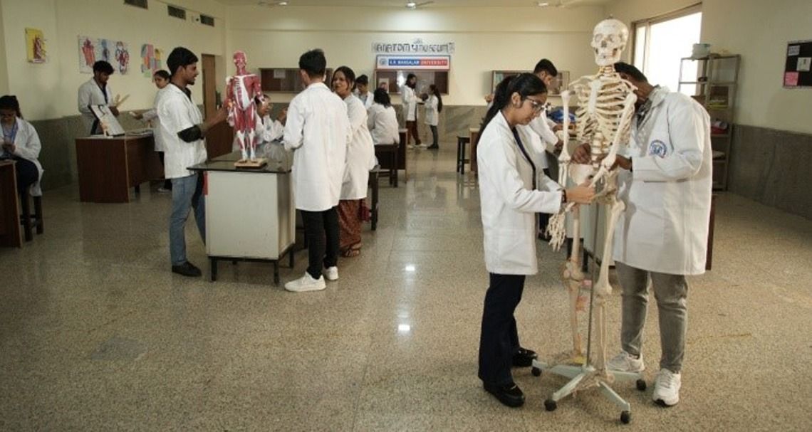 Study the structure of the human body at our anatomy lab